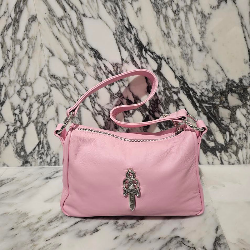 CHROME HEARTS CHICKEN NUGGET Small Leather Shoulder Bag