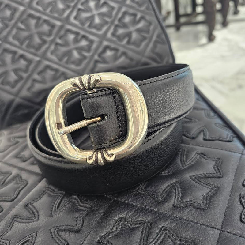CHROME HEARTS 1.5 Gunslinger Leather Belt