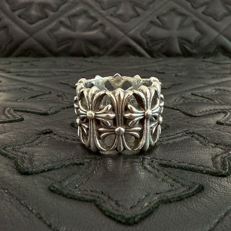 CHROME HEARTS Cemetery Cross Ring