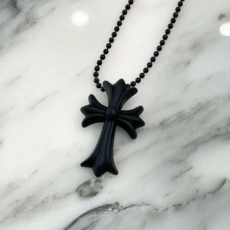 CHROME HEARTS PENDANT CH CRS SML PLSTC