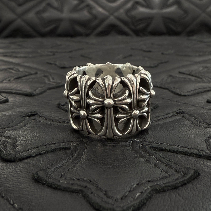CHROME HEARTS Cemetery Cross Ring