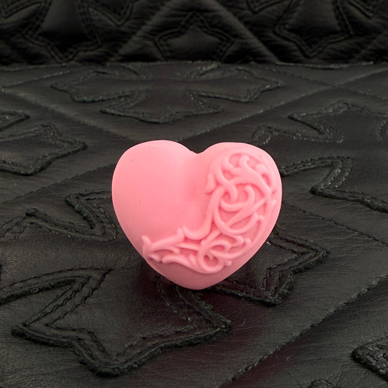 CHROME HEARTS Silicon CH Heart Ring