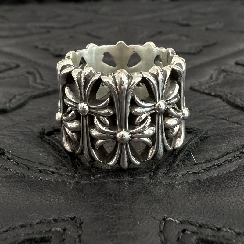 CHROME HEARTS Cemetery Cross Ring