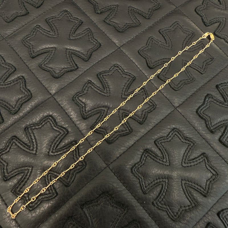CHROME HEARTS 22K Twist Chain Necklace