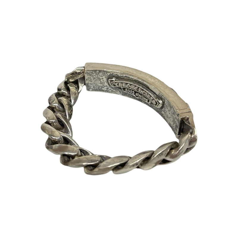 CHROME HEARTS × Rolling Stones Lip & Tongue ID Classic Bracelet 10 Links