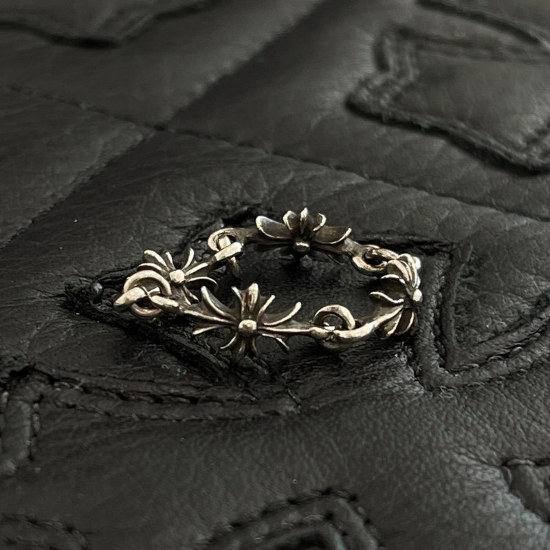 CHROME HEARTS Tiny E CH Plus Silver Ring