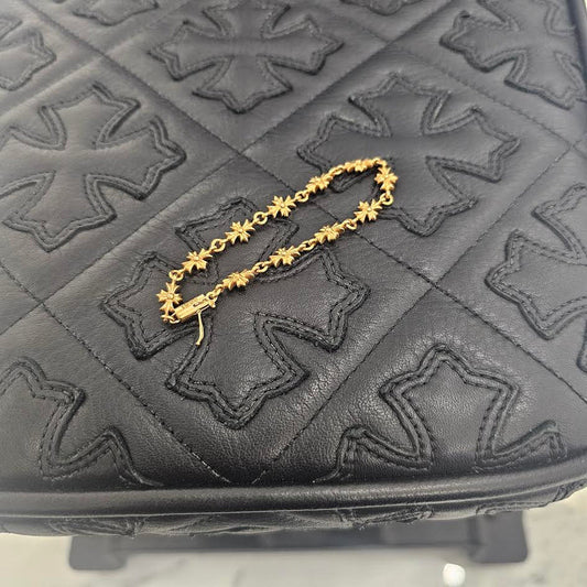 CHROME HEARTS 22K Tiny E CH Plus Bracelet 11 LINK
