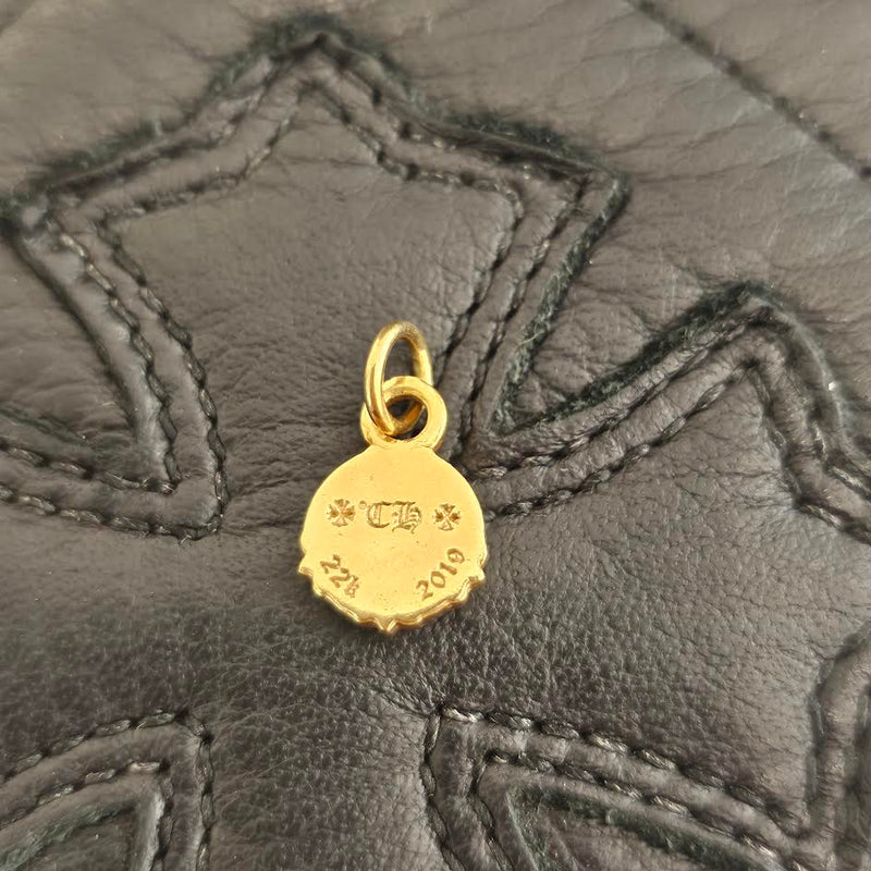 CHROME HEARTS 22K PEACE SIGN Pendant Top