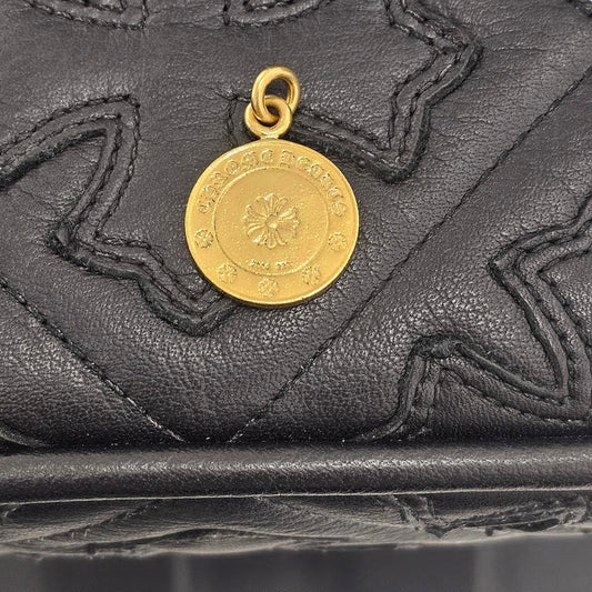 CHROME HEARTS 22K ANGEL MEDAL Pave Diamond Pendant Top