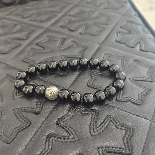 CHROME HEARTS CH Logo Ball Beads Bracelet