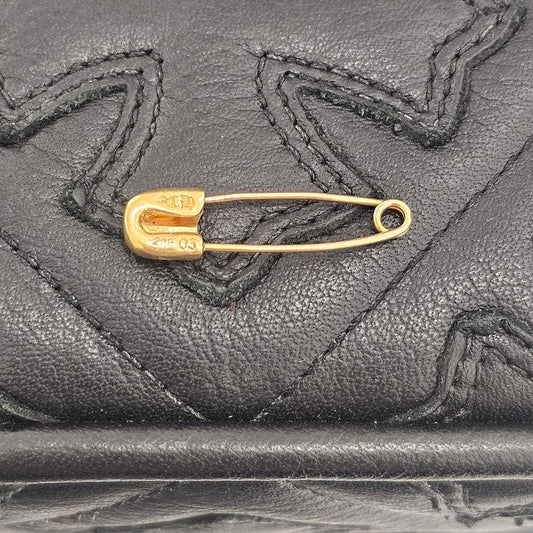 CHROME HEARTS 22K Safety Pin 1 Pave Diamond