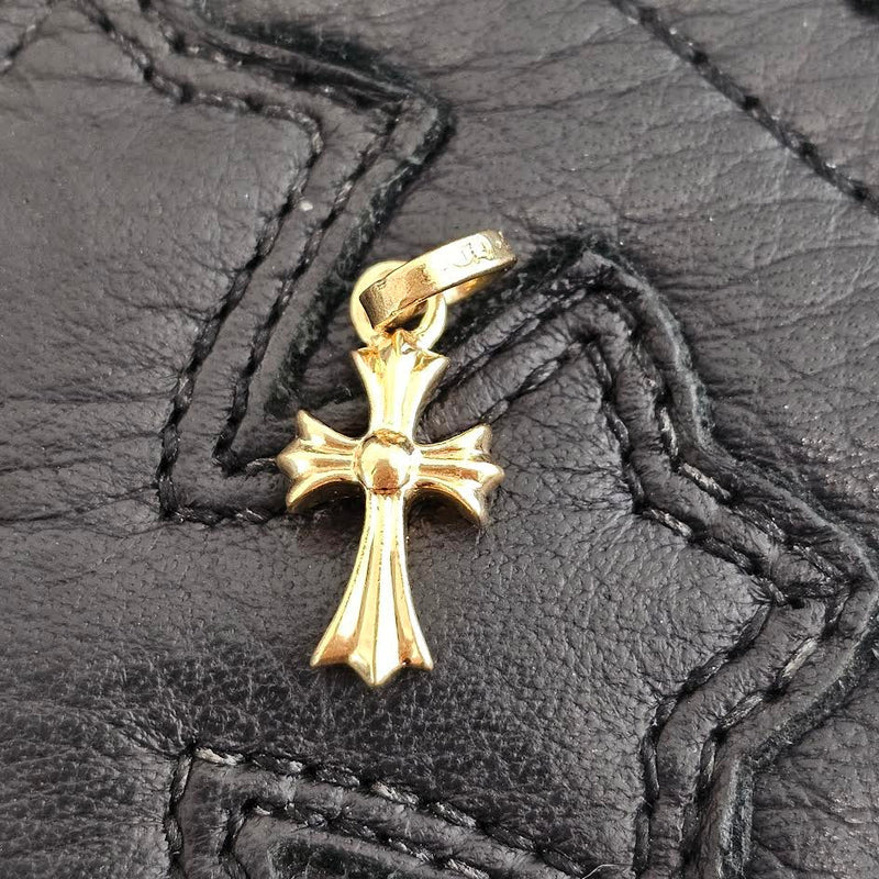 CHROME HEARTS 22K BBY FAT Pave Diamond Pendant Top