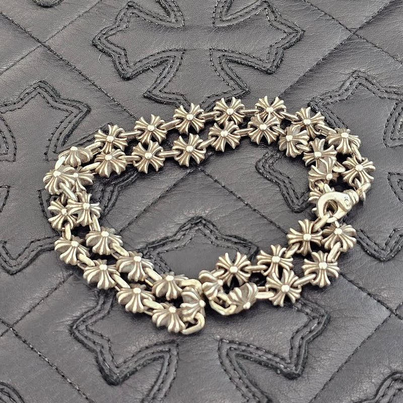 CHROME HEARTS X LINK CH Plus Silver Necklace