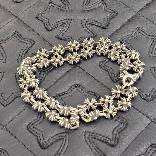 CHROME HEARTS X LINK CH Plus Silver Necklace