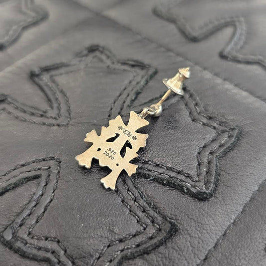 CHROME HEARTS 3 Cemetery Cross Earring