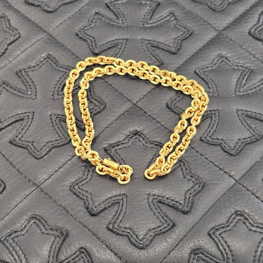 CHROME HEARTS 22K Paper Chain Necklace 18 Inch