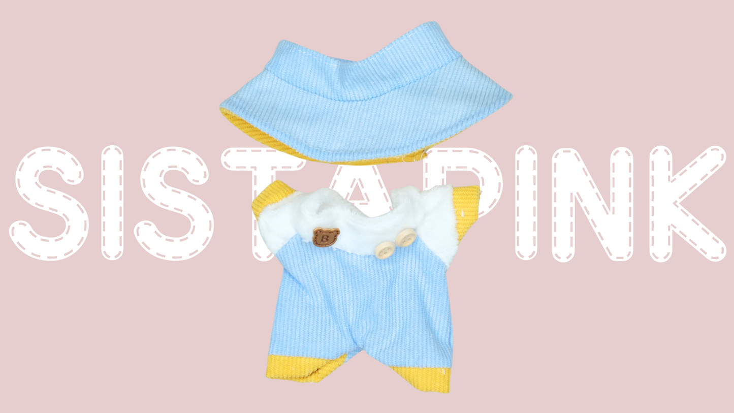 Blue Hat  Suit