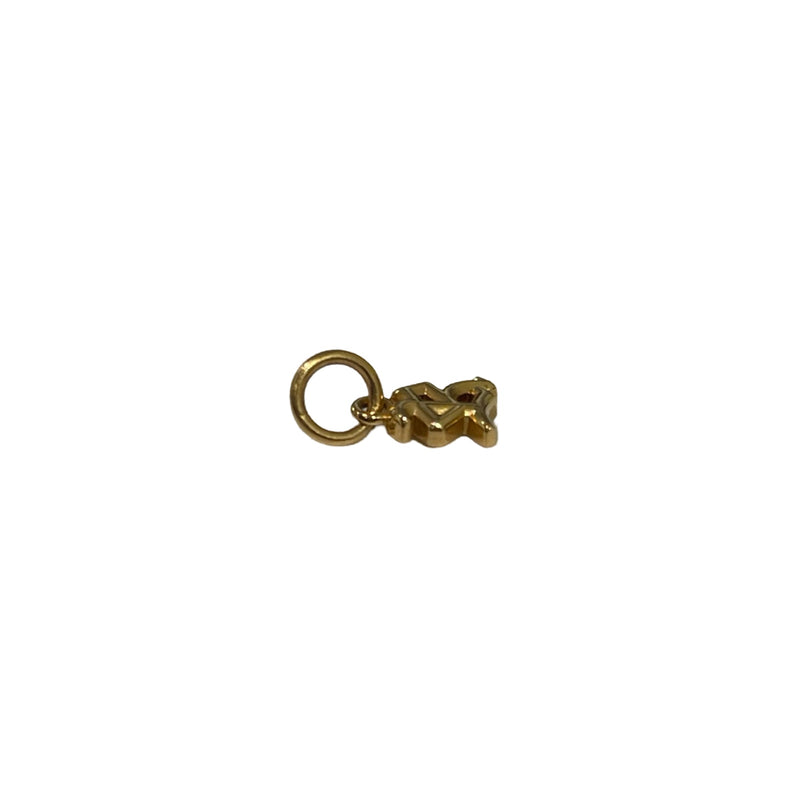 CHROME HEARTS  22K STACK ALPHABET CHARM MINI S