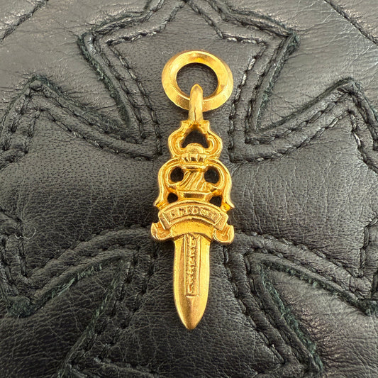 CHROME HEARTS 22K Dagger Charm #5 Pendant Top