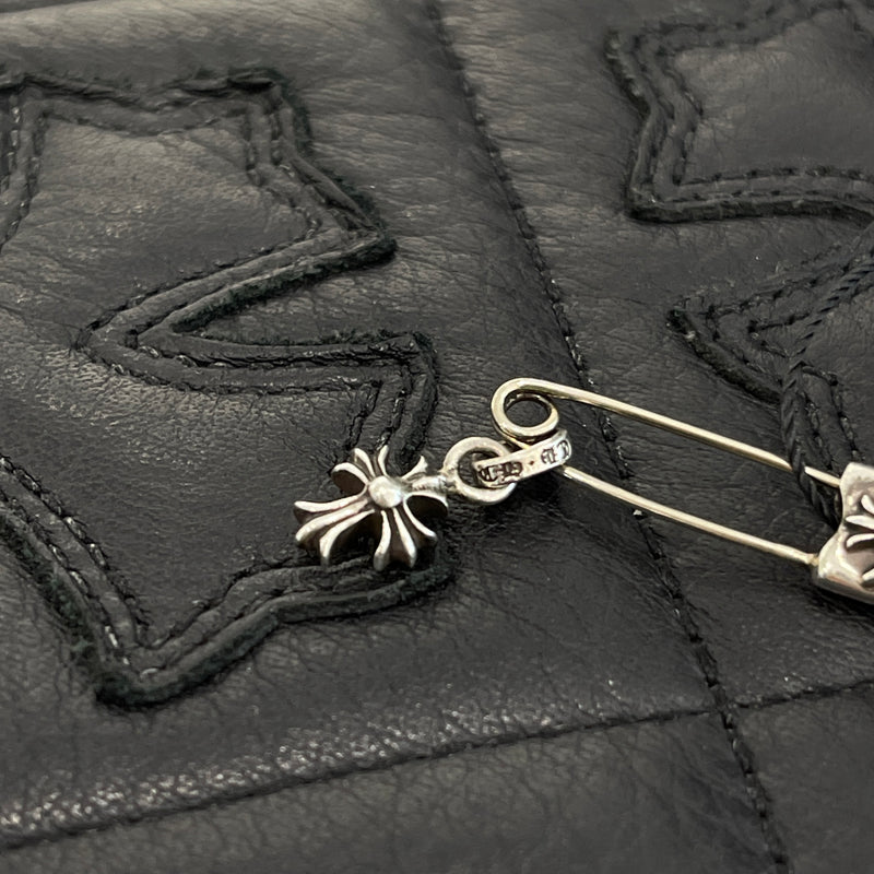 CHROME HEARTS CH Plus Safety Pin With CH Plus Charm