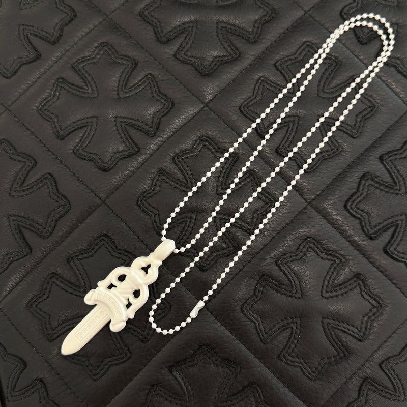 CHROME HEARTS PENDANT LARGE DAGGER PLSTC