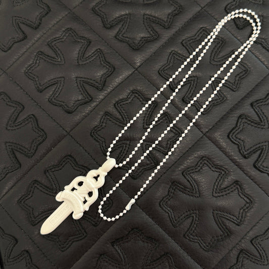 CHROME HEARTS PENDANT LARGE DAGGER PLSTC