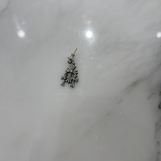 CHROME HEARTS Triple Cross Earrings