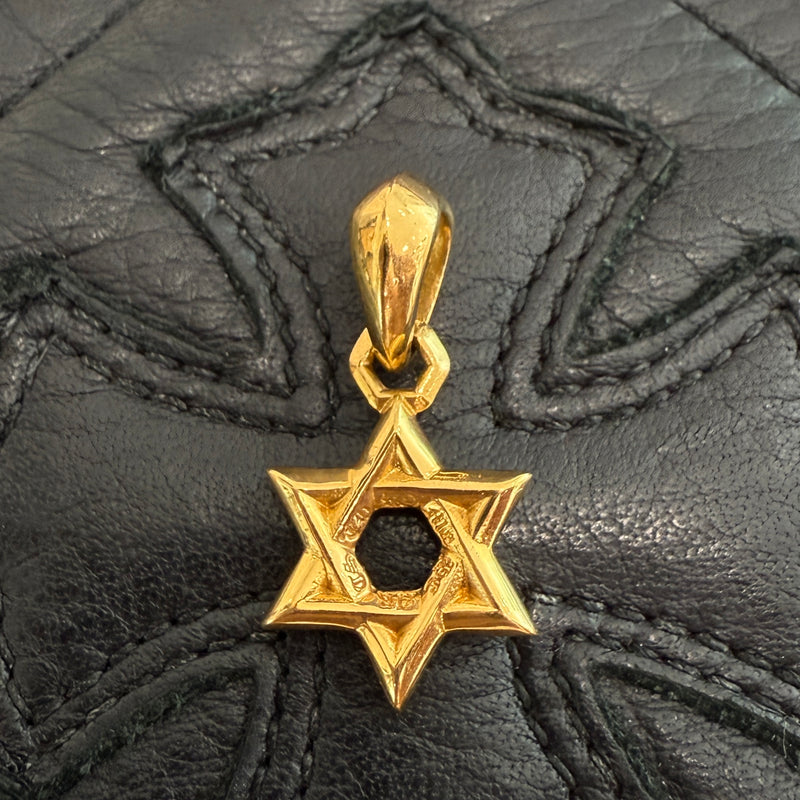 CHROME HEARTS 22K STAR OF DAVID Charm Pendant Top