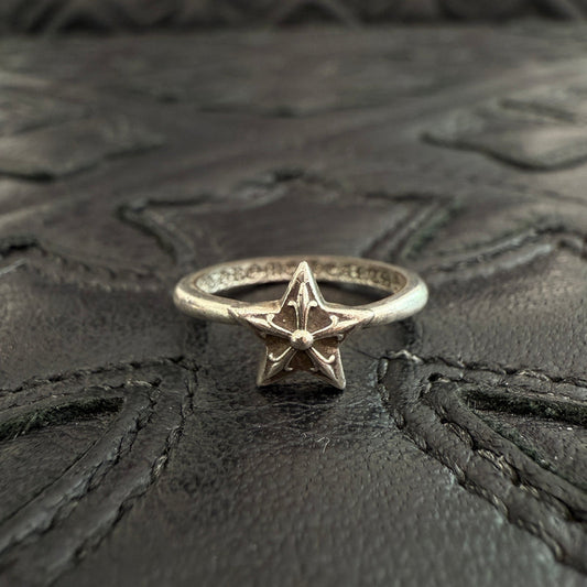 CHROME HEARTS BUBBLGM STAR Ring