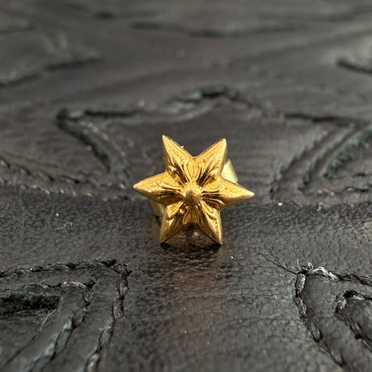 CHROME HEARTS 22K STAR STUD Earrings