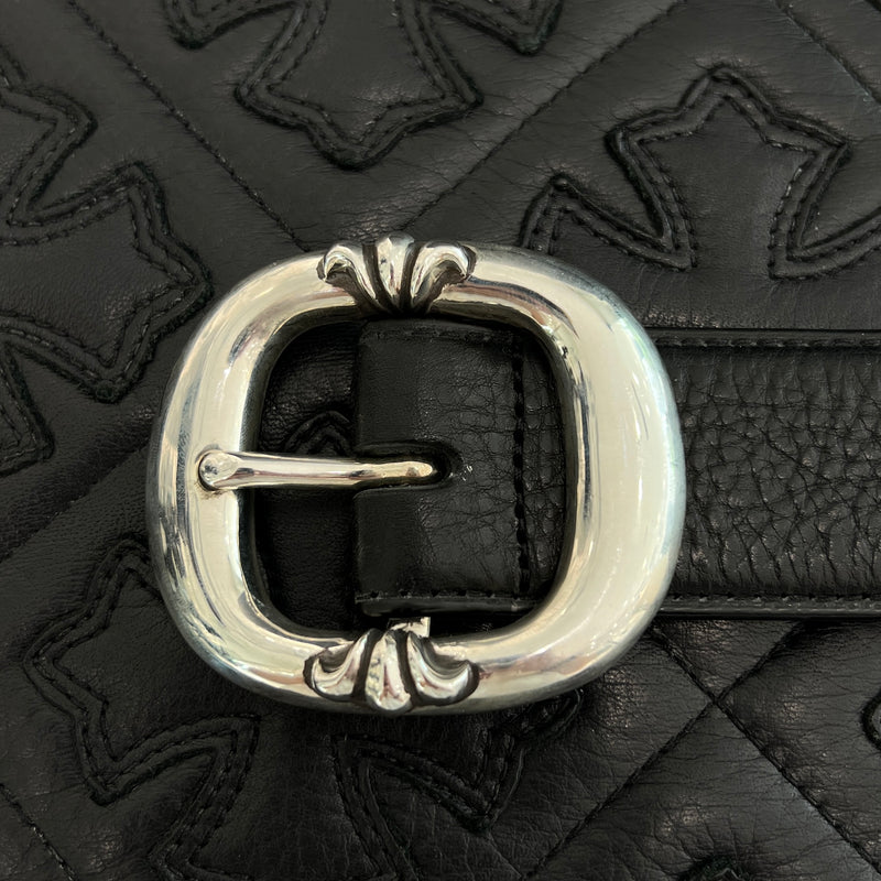 CHROME HEARTS 1.5 Gunslinger Leather Belt