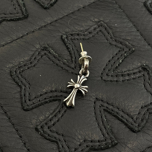 CHROME HEARTS BBY FAT Earrings Pave Diamond