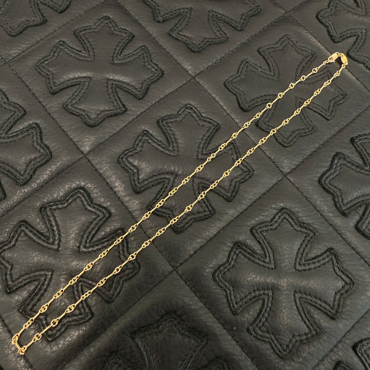 CHROME HEARTS 22K Twist Chain Necklace